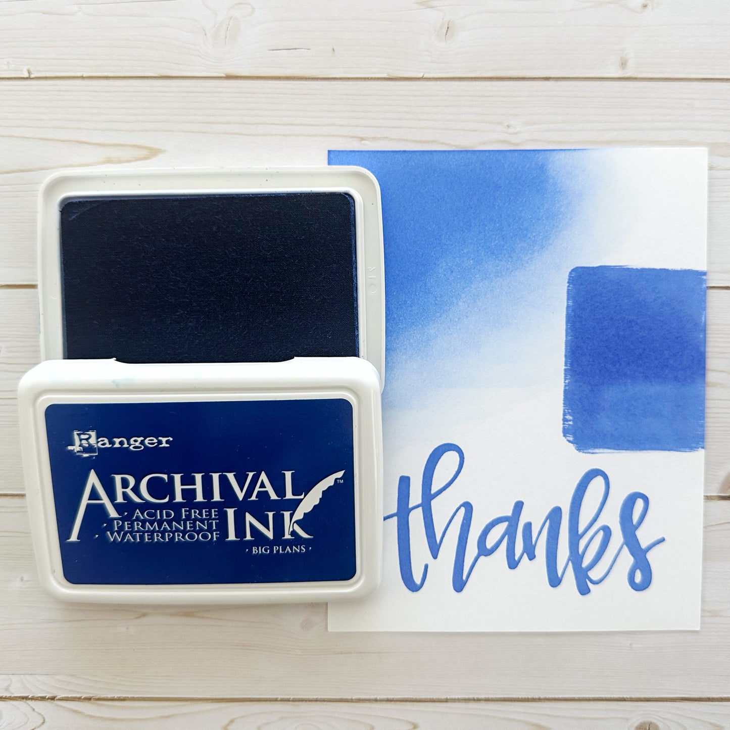 Ranger Archival Ink Pad Big Plans