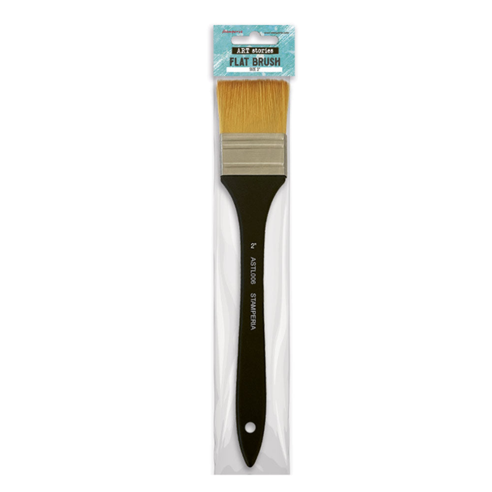 Stamperia Art Stories Flat Brush Size 2"