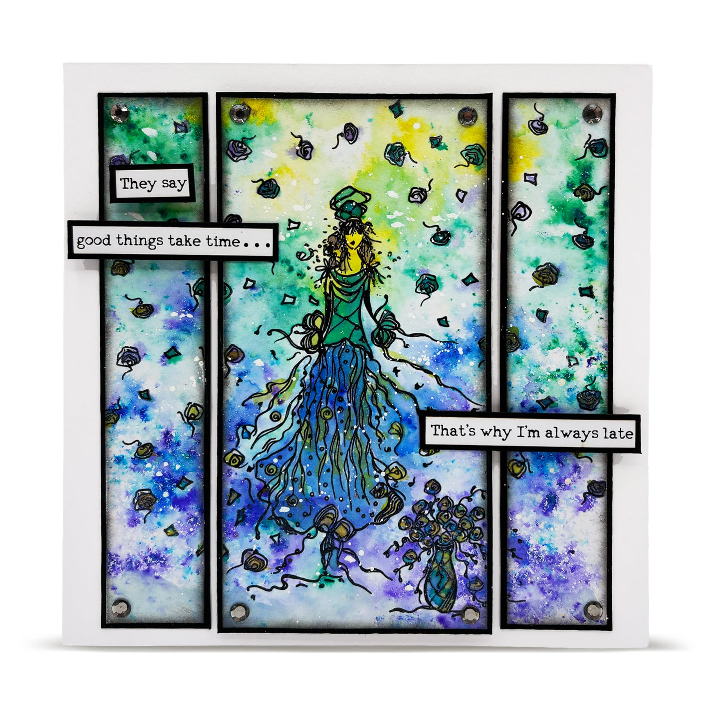 TP-1399 - A6 Stamp Sets - Her Body, A Garden