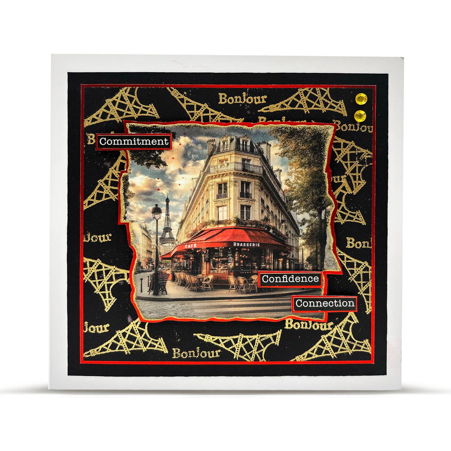 #MT-133 - Washi Tape - Parisian Bloomscape (Layer-It-Up!)