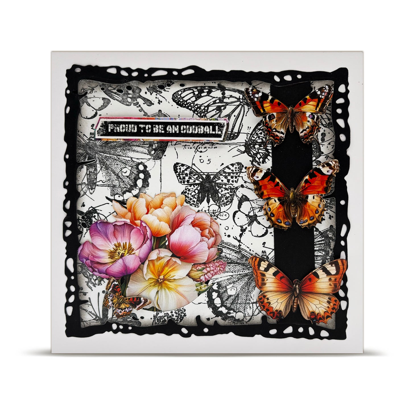 TP-799 - A6 Clear Stamp Set - Fluttering Friends