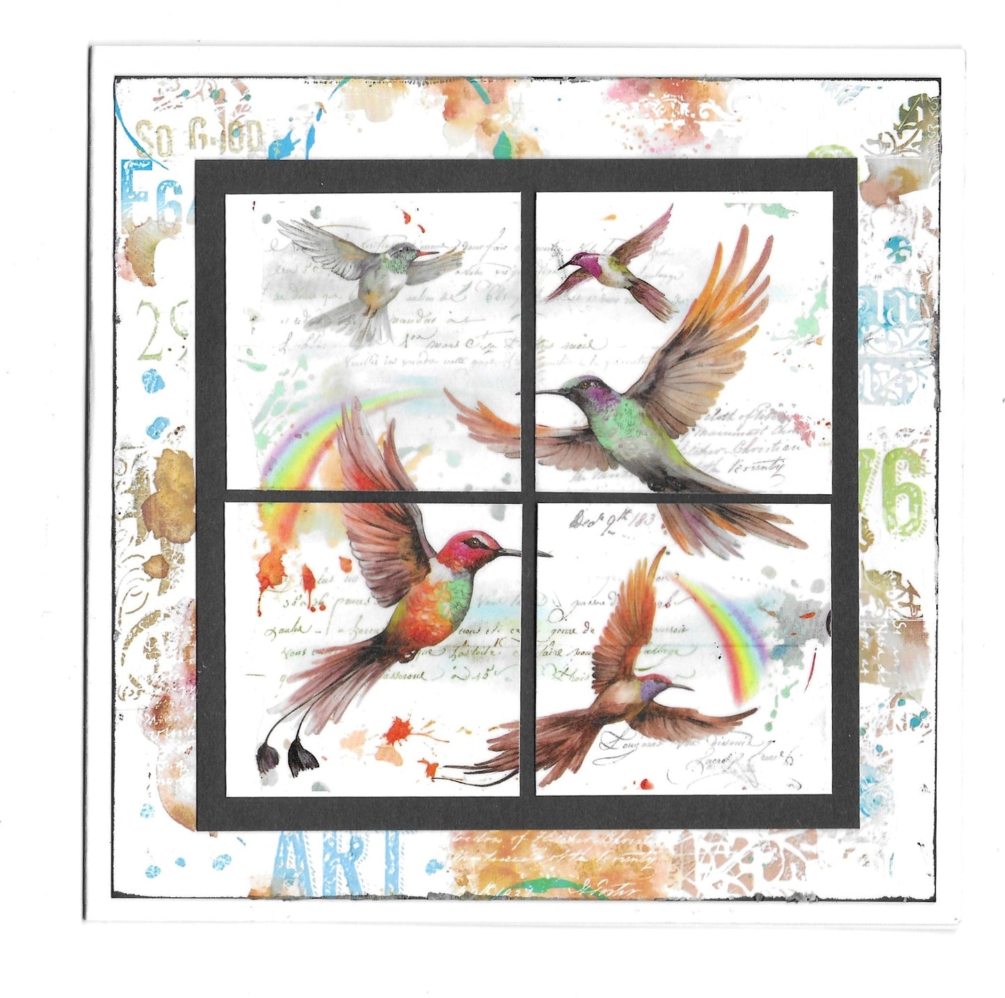 4 x Washi Tapes - Sunflower & Hare, Still Unwritten, Storms Always Pass & Bouquet Calling