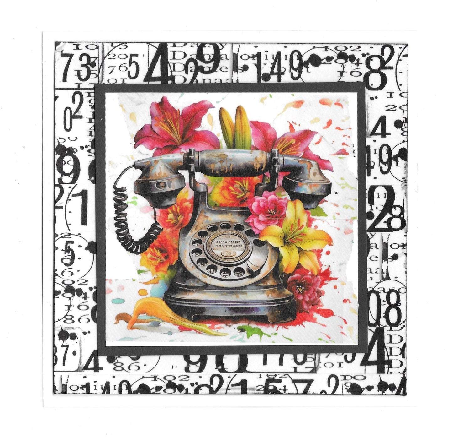 #99 - Washi Tape - Hotline Ring (Layer-It-Up!)