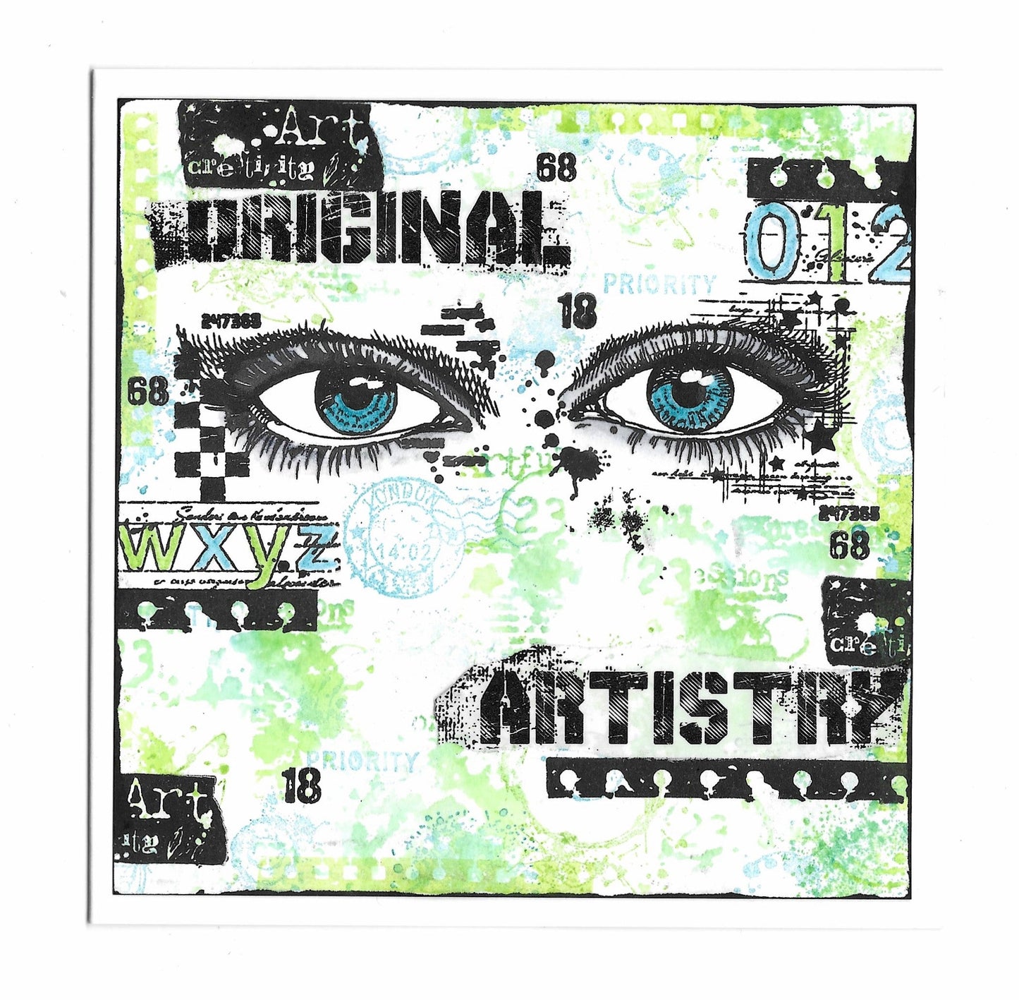 4 x A8 Stamps - Bundle 1 - April 2024