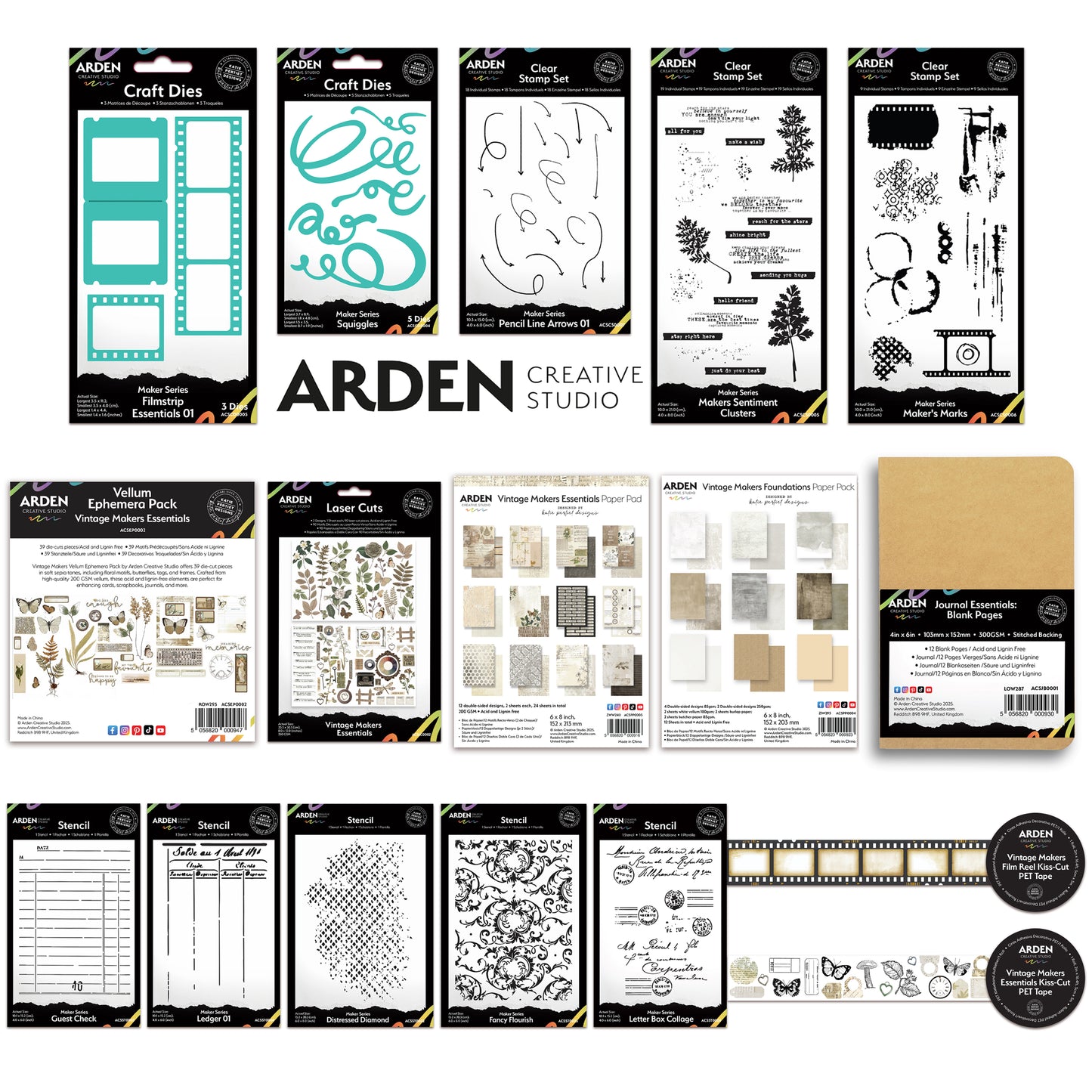 Arden Creative Studio April 2025 Complete Collection