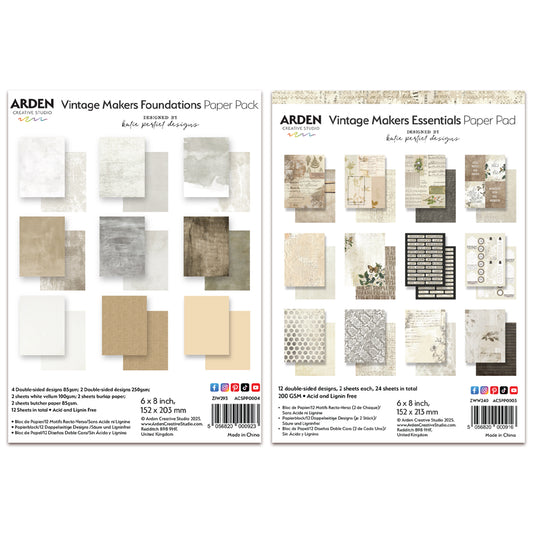 Arden Creative Studio April 2025 Paper Bundle