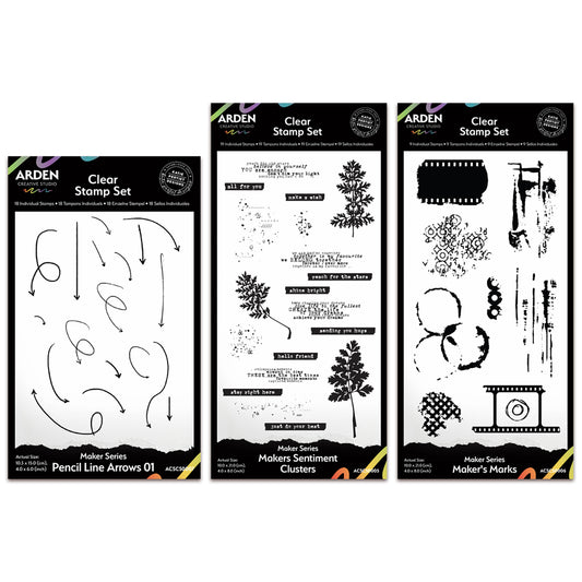 Arden Creative Studio Maker Series April 2025 Stamp Bundle
