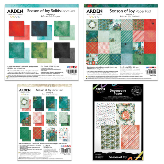 Arden Creative Studio Season of Joy Paper Bundle