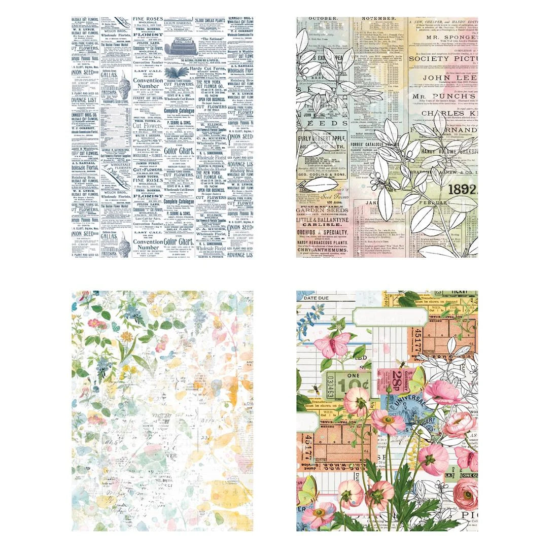 Arden Creative Studio Field Notes 6in x 8in Decoupage Paper