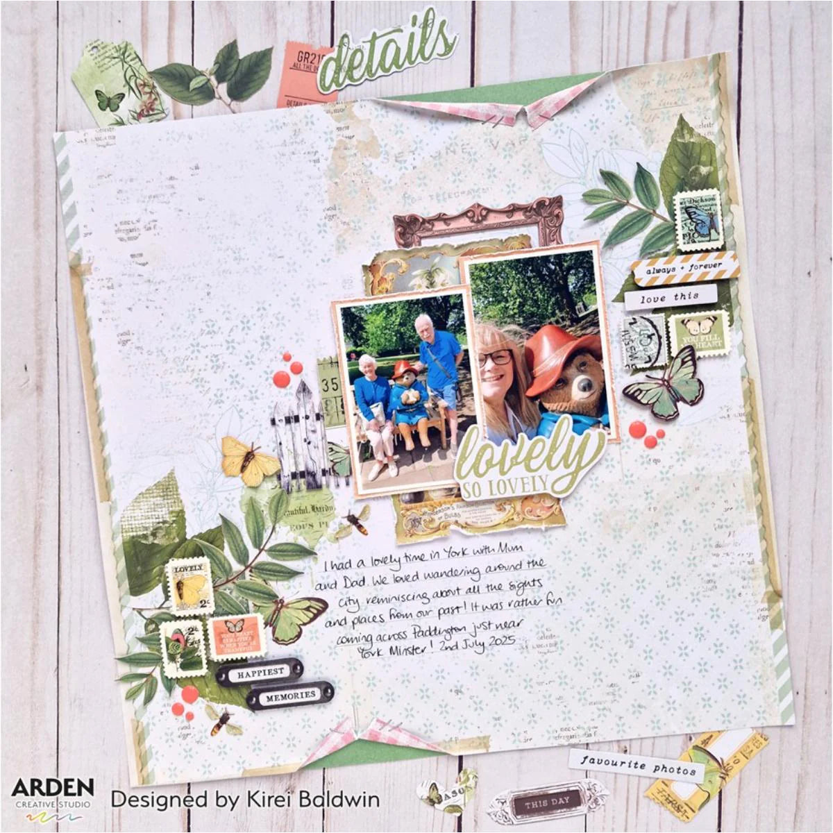 Arden Creative Studio Field Notes Ephemera Rolls