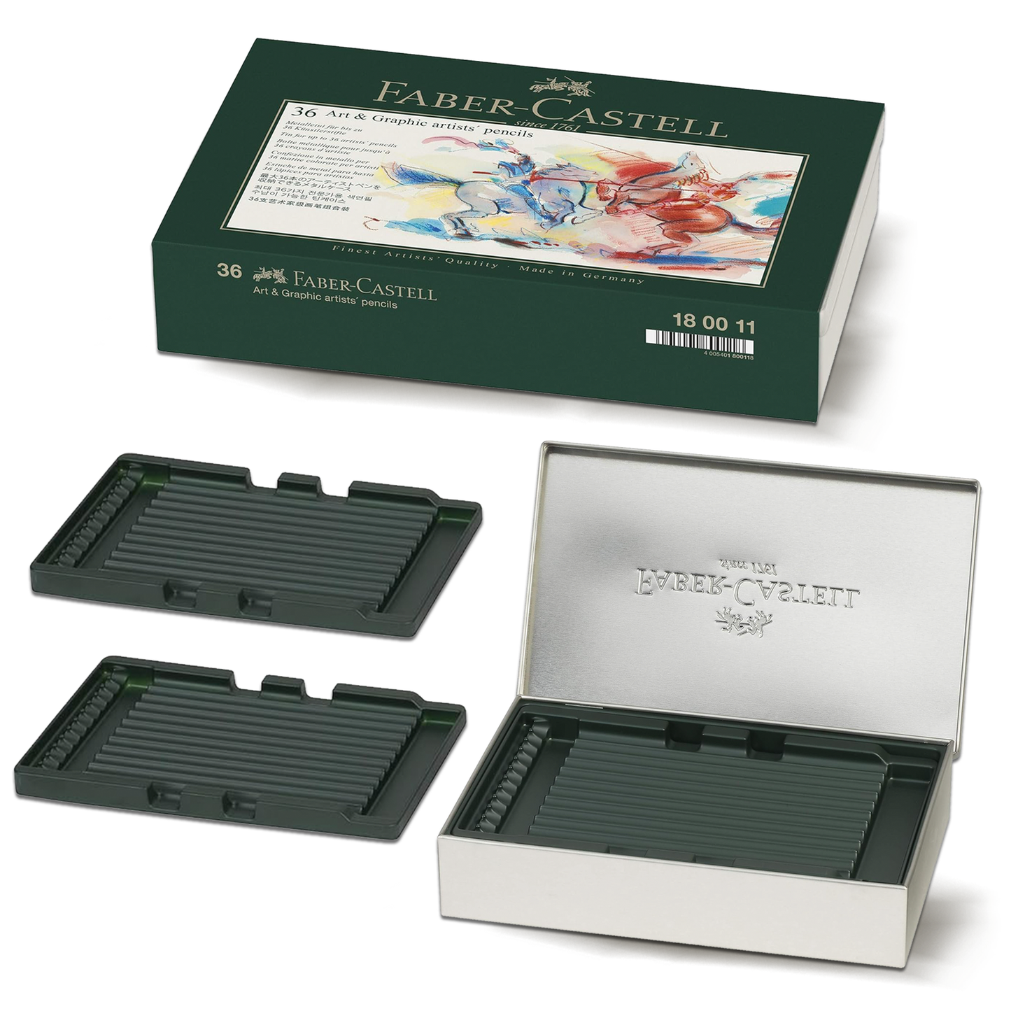 Faber Castell Art & Graphic Inlay Tin