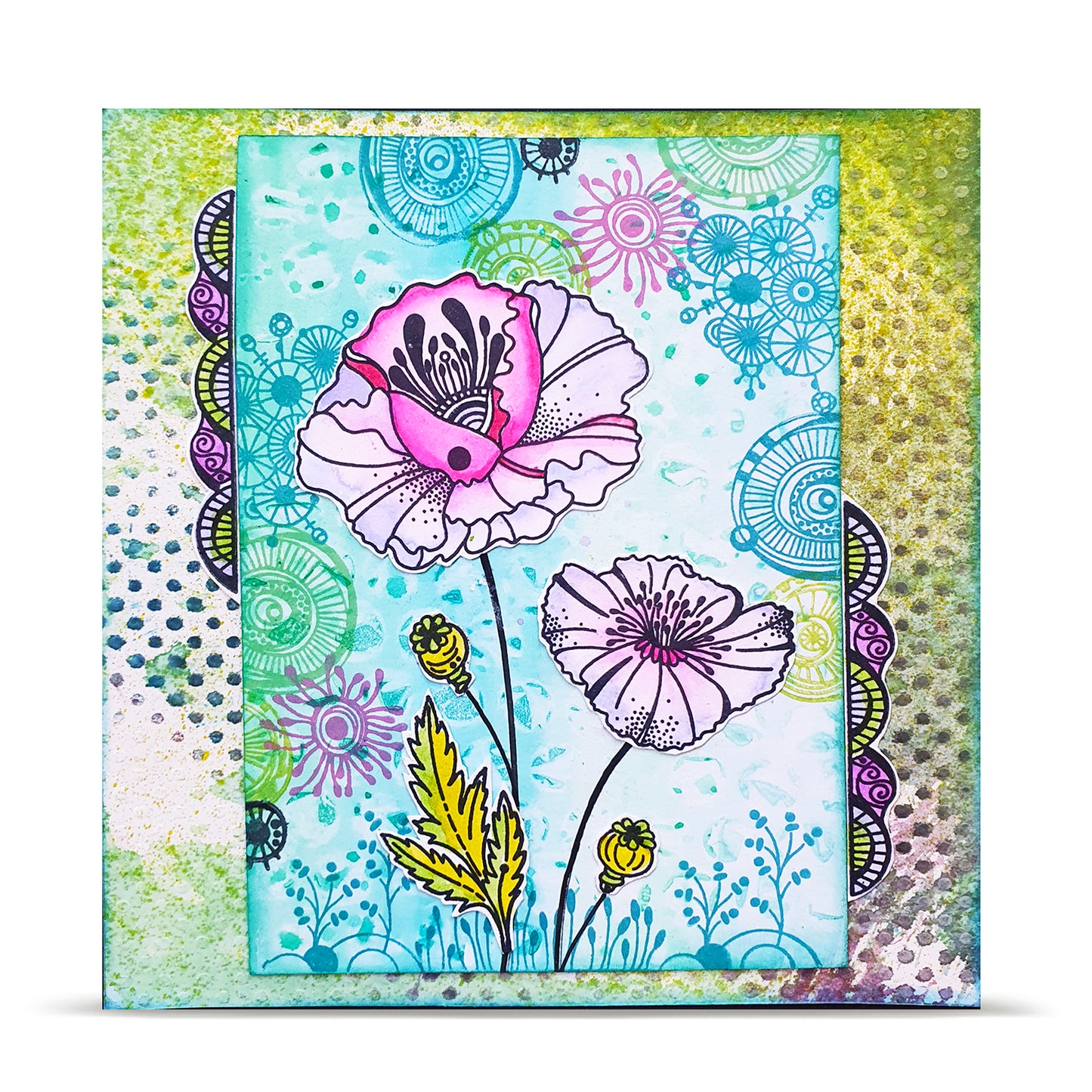 TP-1478 - A6 Stamp Sets - Graphic Coquelicots