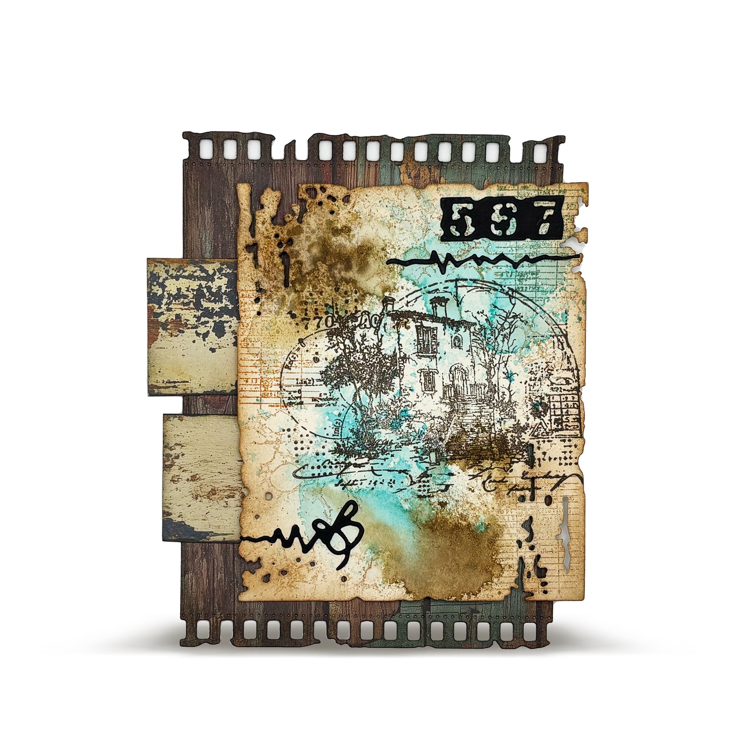 #26 - A5 Design Paper - Distressed Dreams