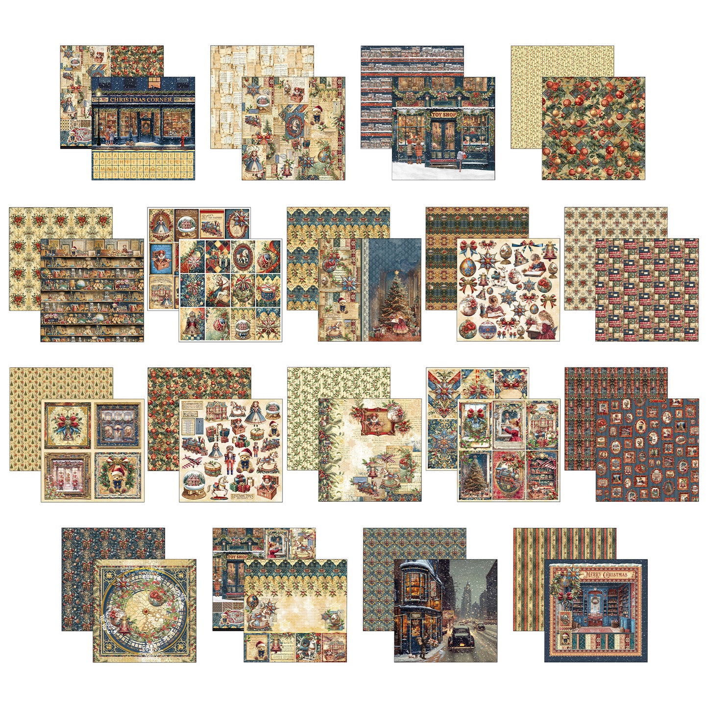 Ciao Bella Toy Shop 12x12 Inch Paper Bundle