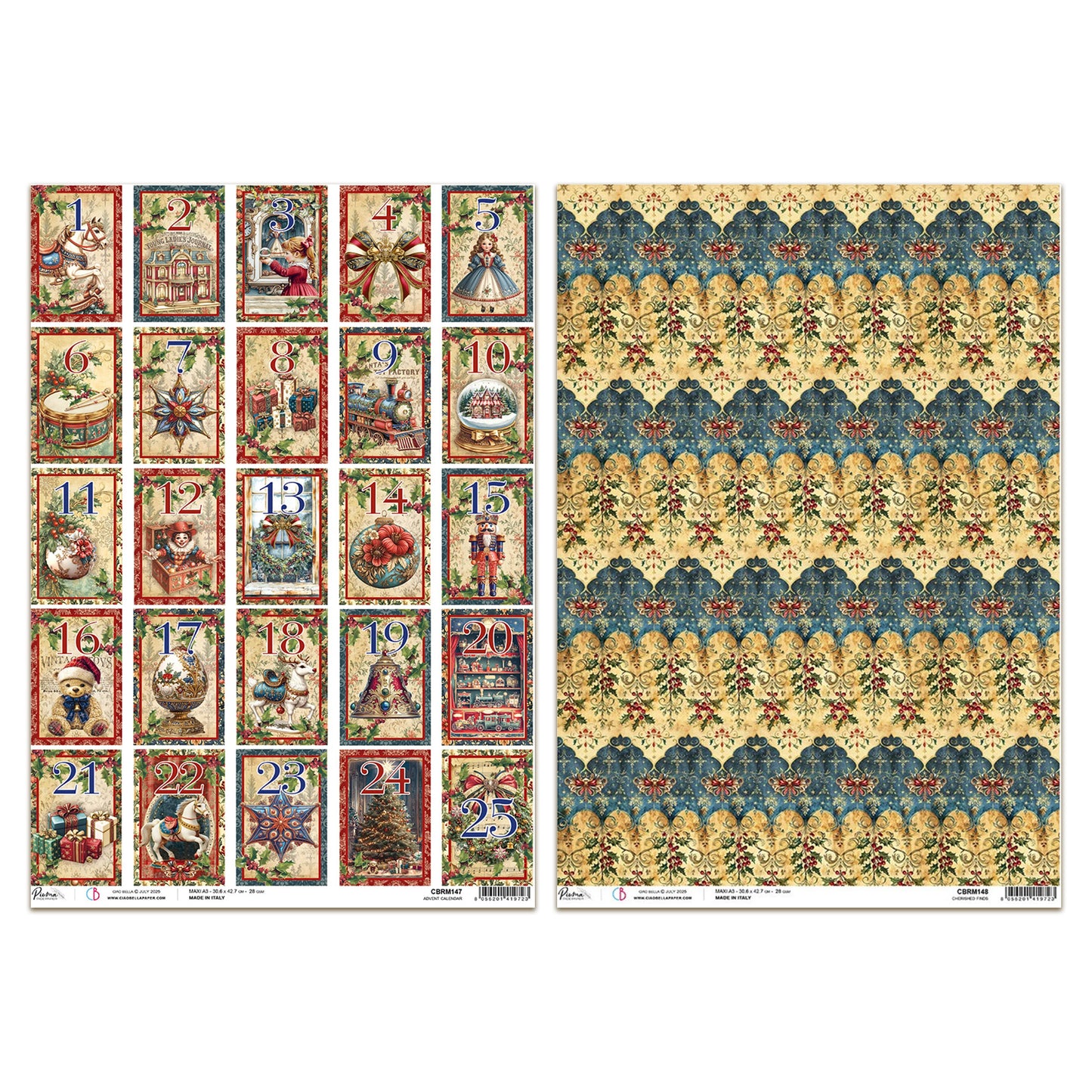 Ciao Bella Toy Shop A3 Rice Paper Bundle