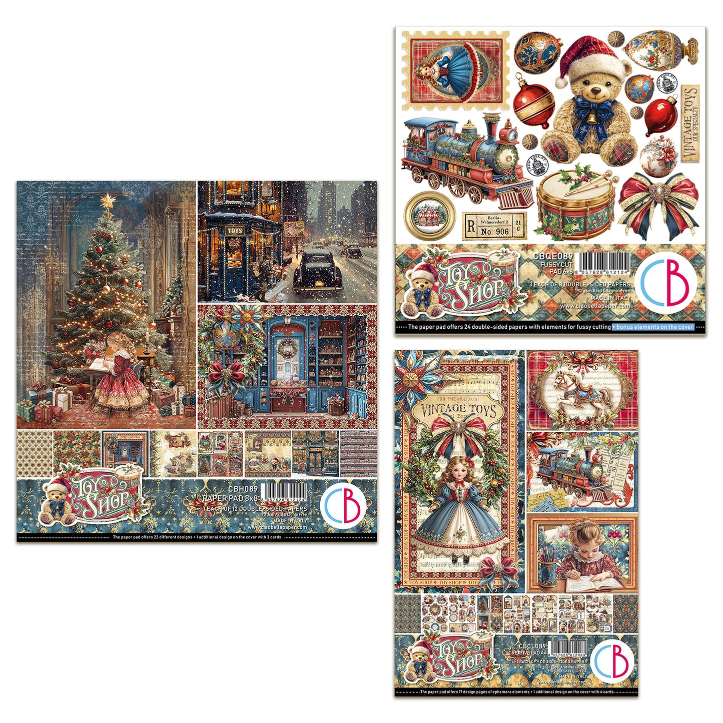 Ciao Bella Toy Shop Creative Paper Bundle