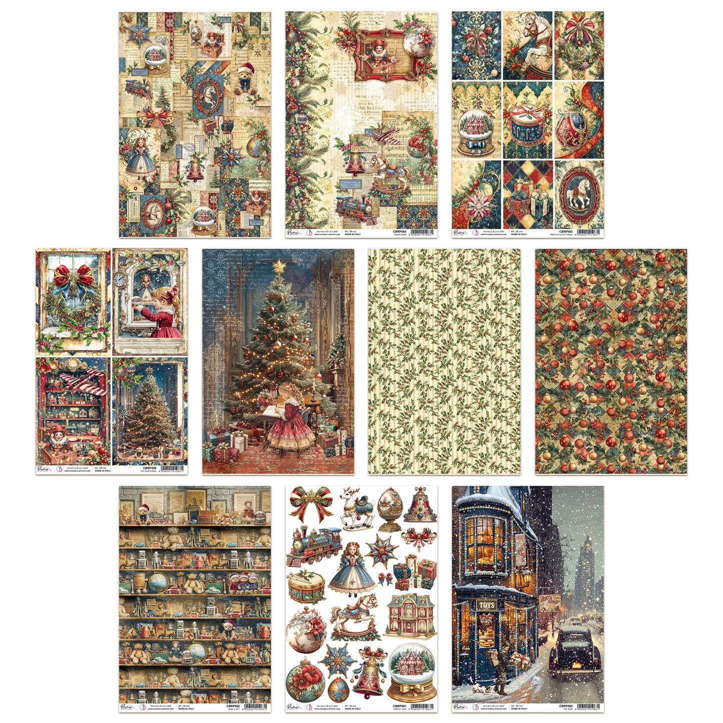 Ciao Bella A4 Rice Paper Bundle - 10 Pcs