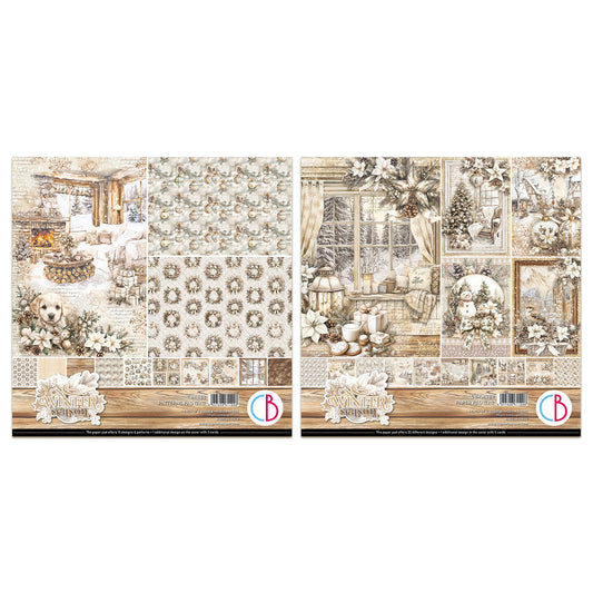 Ciao Bella Winter Season 12x12" Paper Bundle