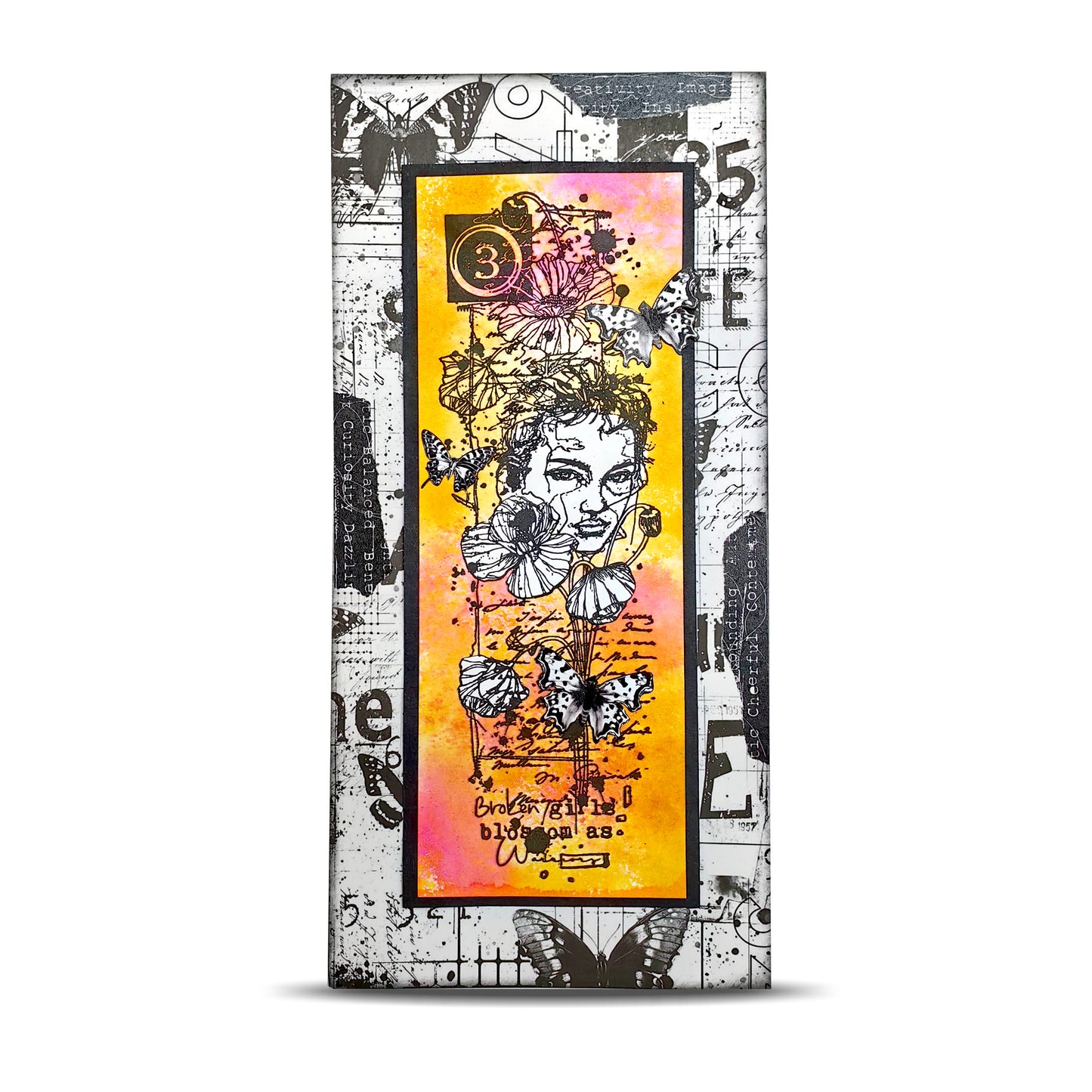 Inkblot Meadow Design Paper & Pollen Drift Ephemera Bundle