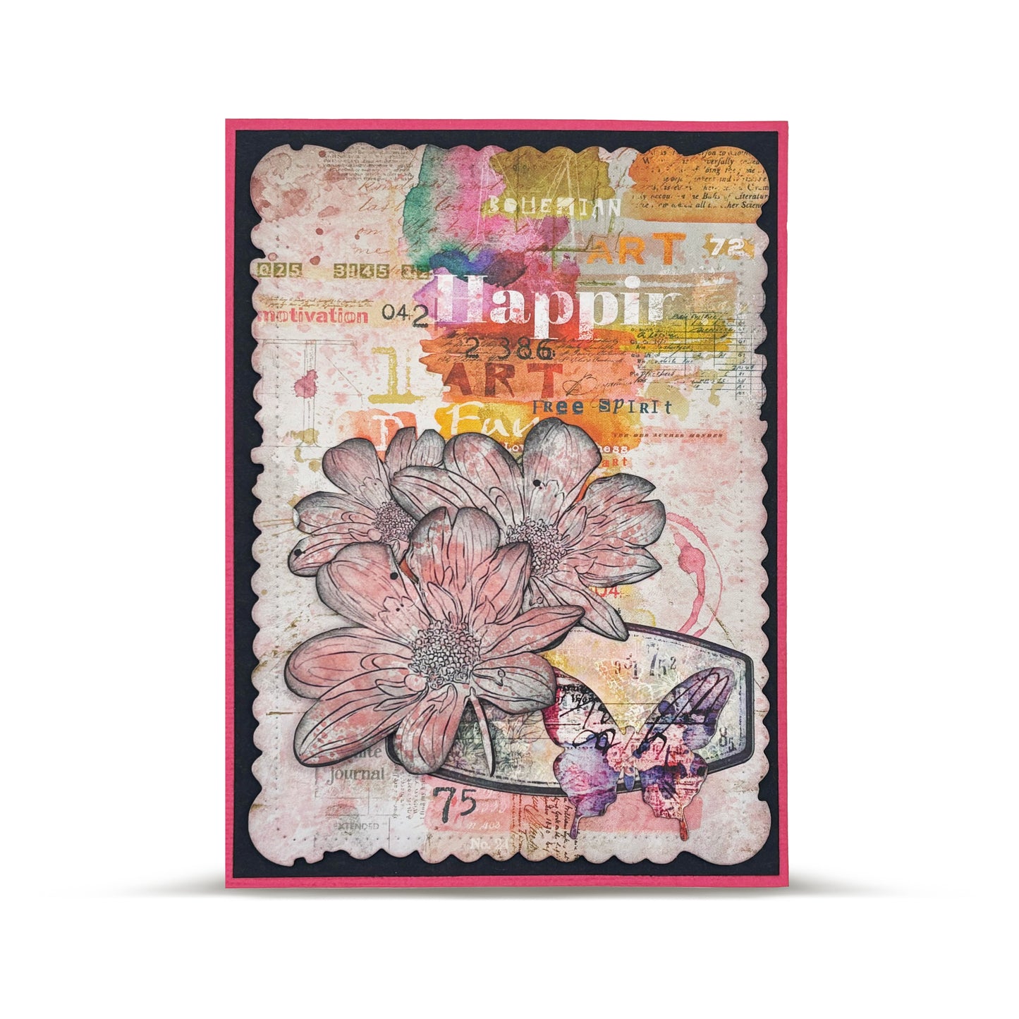 #24 - Ephemera Die-Cuts - Outline Florals