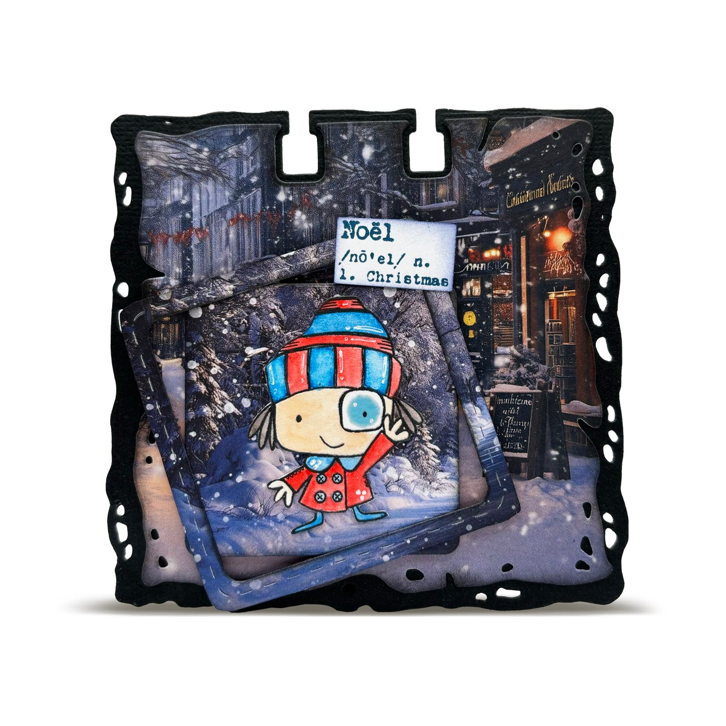 #948 - A7 Stamp Set - Define Christmas