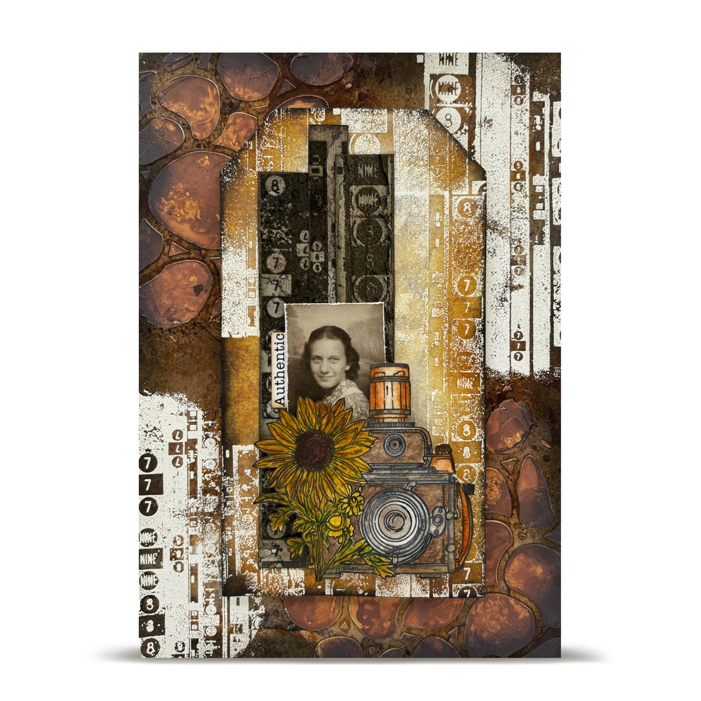 #PA-39 - 6 x 6 (inch) Design Paper - Tropical Alleyways