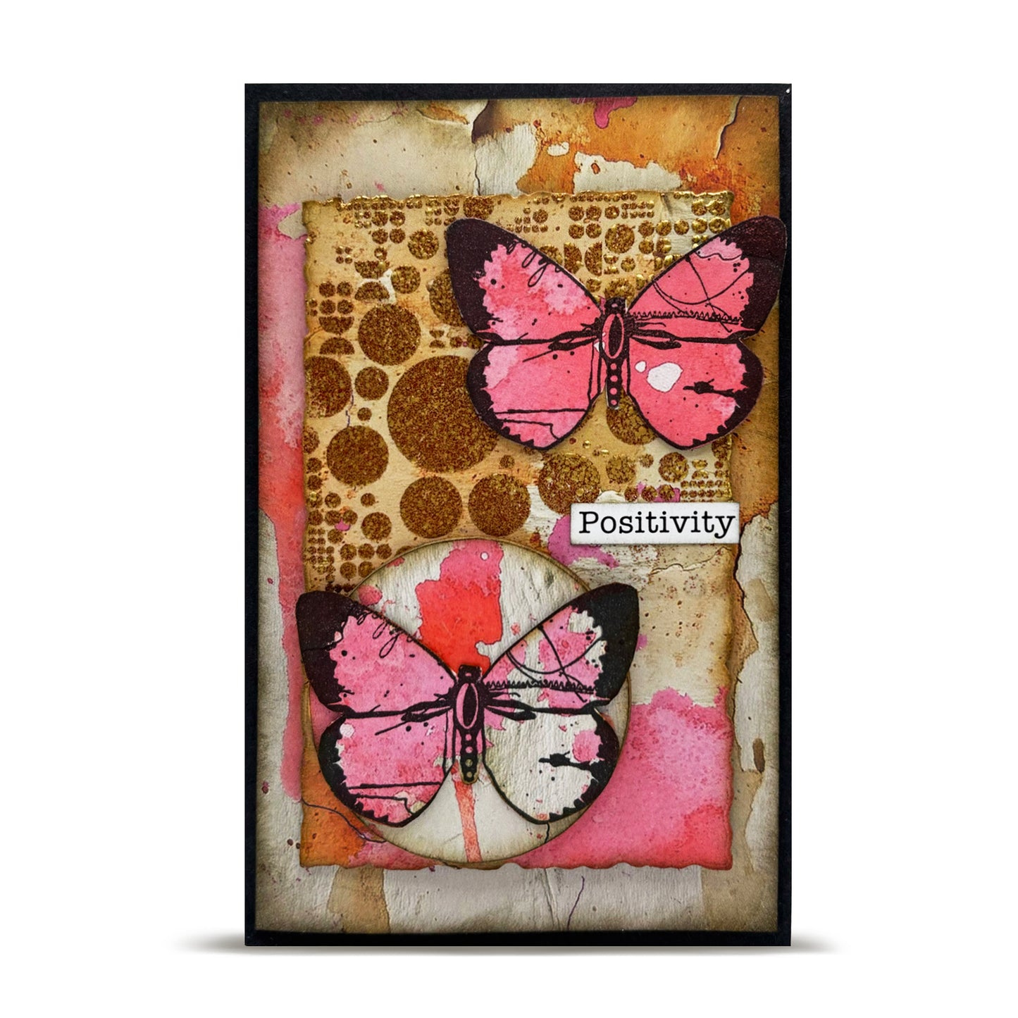 #313 - A7 Clear Stamp Set - Reverse Dotz