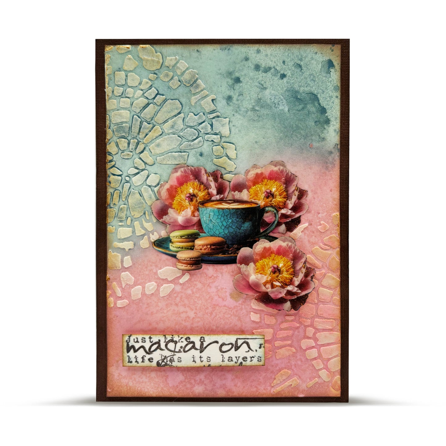 #1138 - A6 Stamp Set - Macaron Mountain