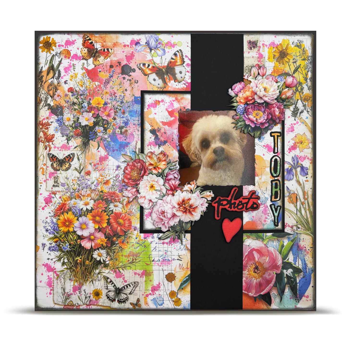 #PA-43 - 6 x 6 (inch) Design Paper - Sunroom Drift