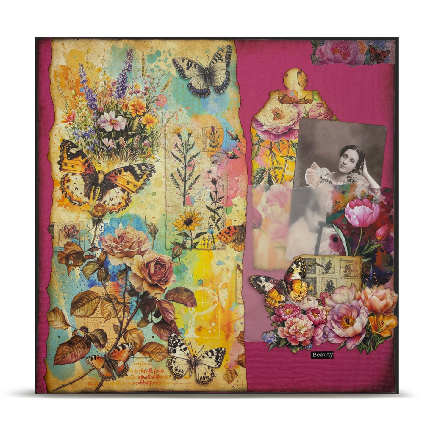 Radiant Florals Rub-On Bundle