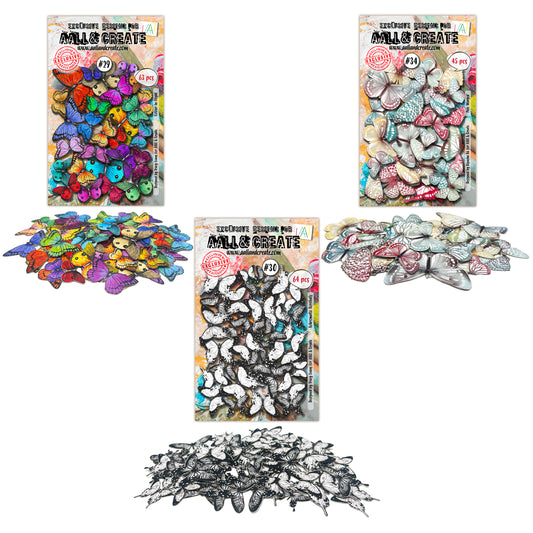 Chromatic Flight Ephemera Die Cuts Bundle