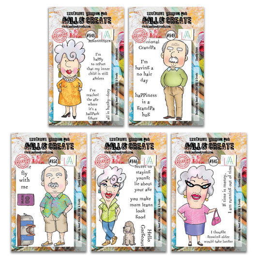 Growing Older A7 Stamp Bundle