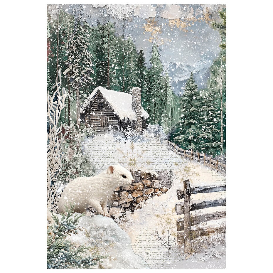 Ciao Bella Forest Tales A4 Rice Paper Mixed (4pcs)