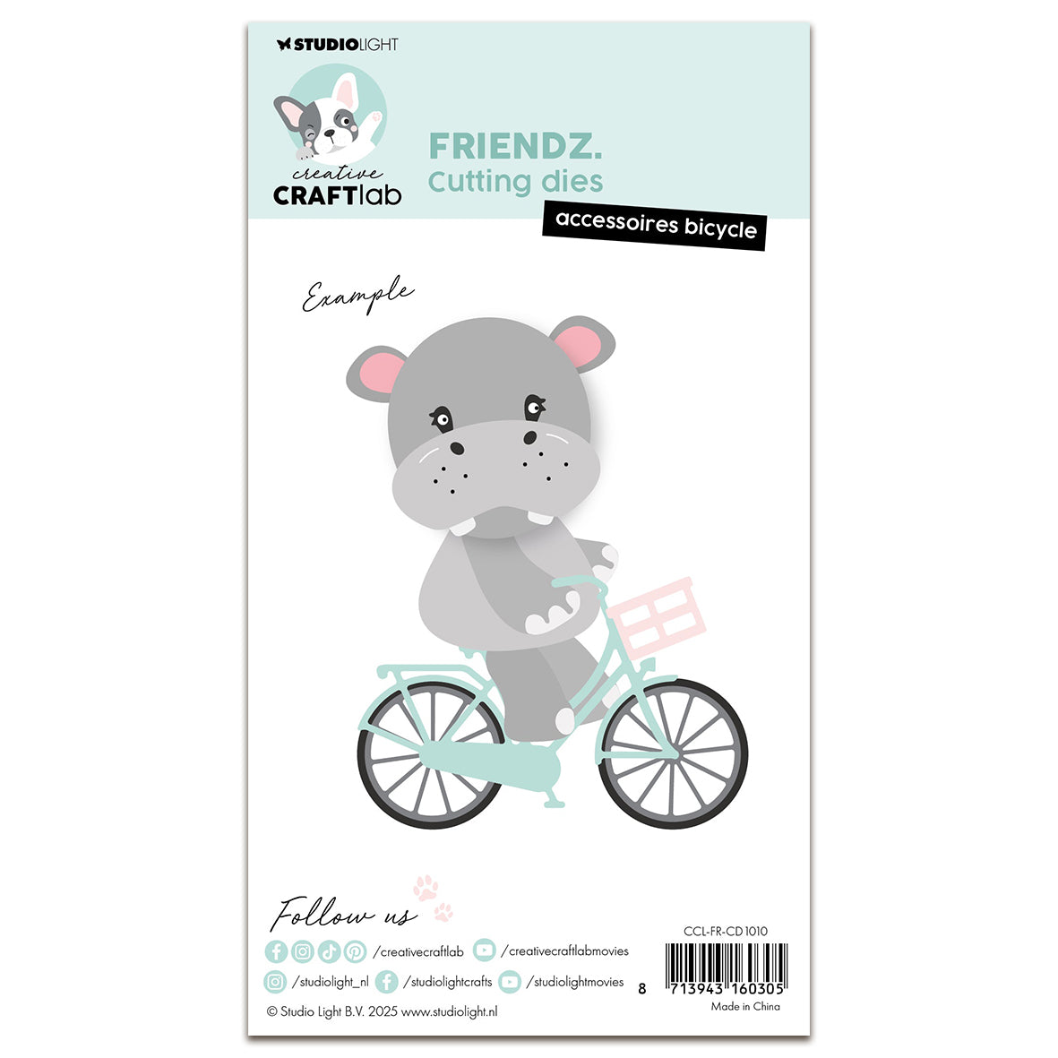 Creative Craftlab Friendz Cutting Die - Accessories Bicycle