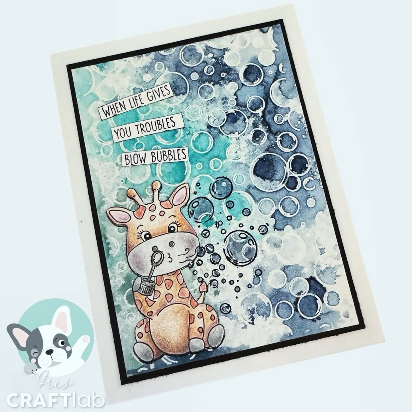 Creative Craftlab Clear Stamp Blown away Friendz