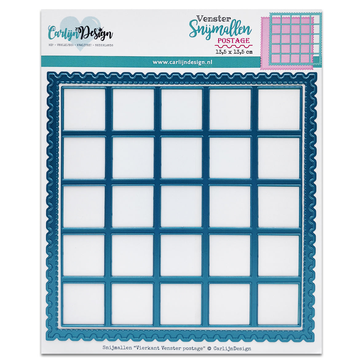 CarlijnDesign Dies Square Window Postage