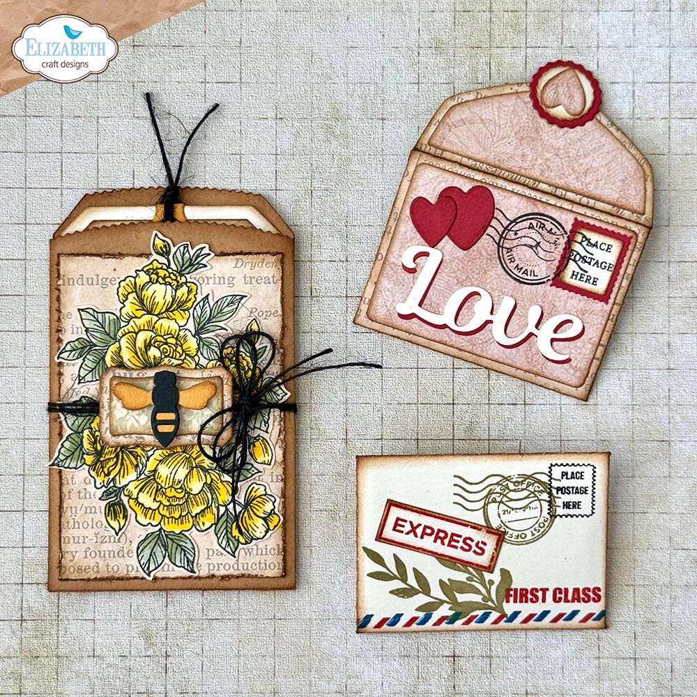 Elizabeth Craft Designs Romantic Revival Stamp Bundle
