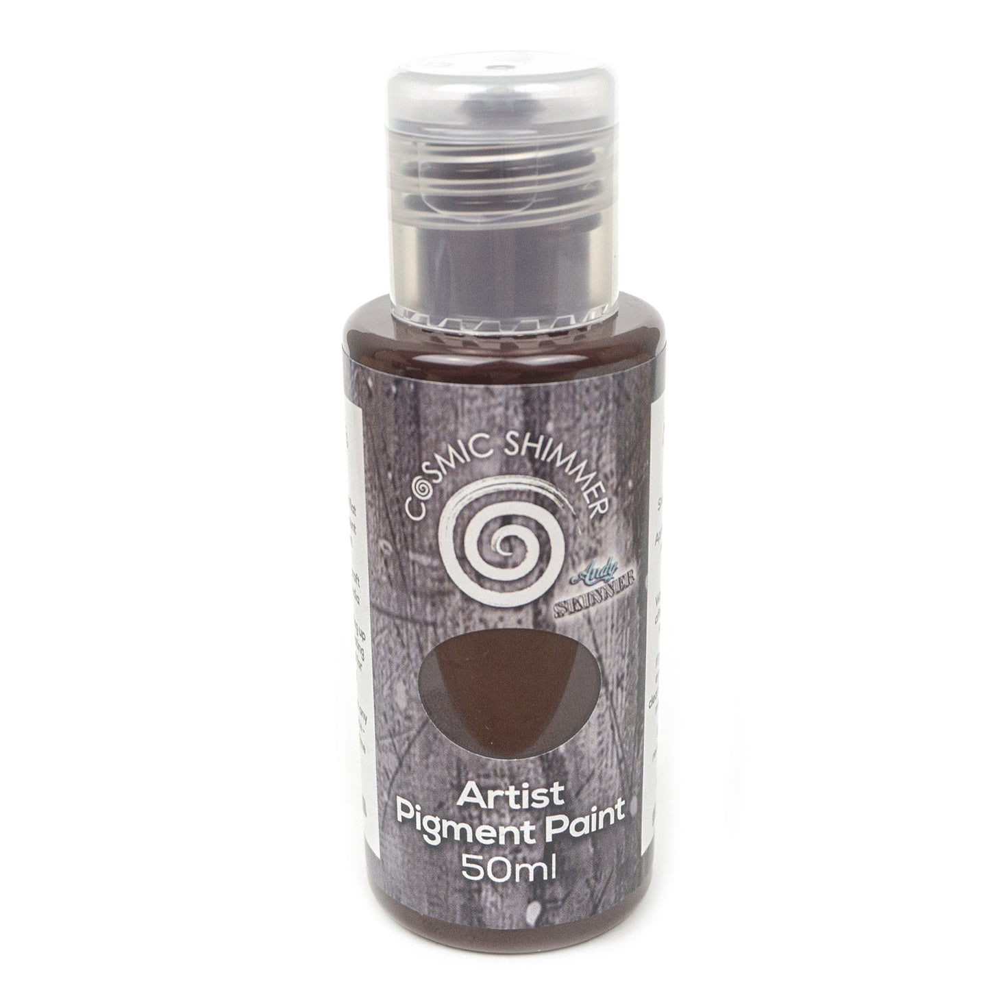 Cosmic Shimmer Andy Skinner Artist Pigment Paints Raw Umber 50ml