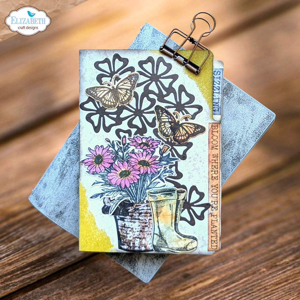 Elizabeth Craft Designs In the Garden Stamp & Die Set Bundle