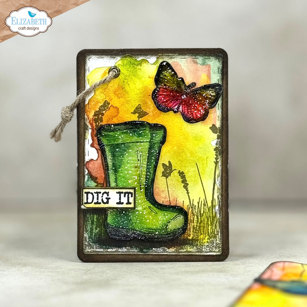 Elizabeth Craft Designs In the Garden Stamp & Die Set Bundle