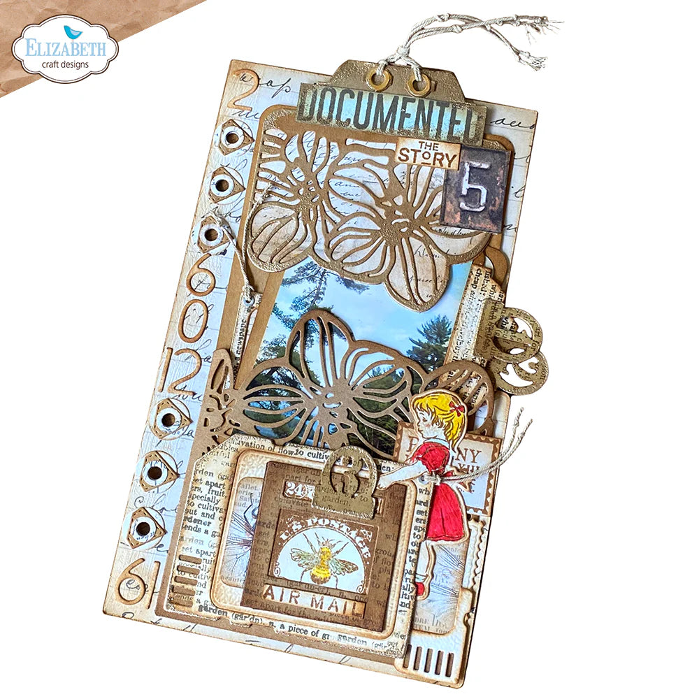Elizabeth Craft Designs Bonanical Blend Stamp Bundle - Ships from 28th August