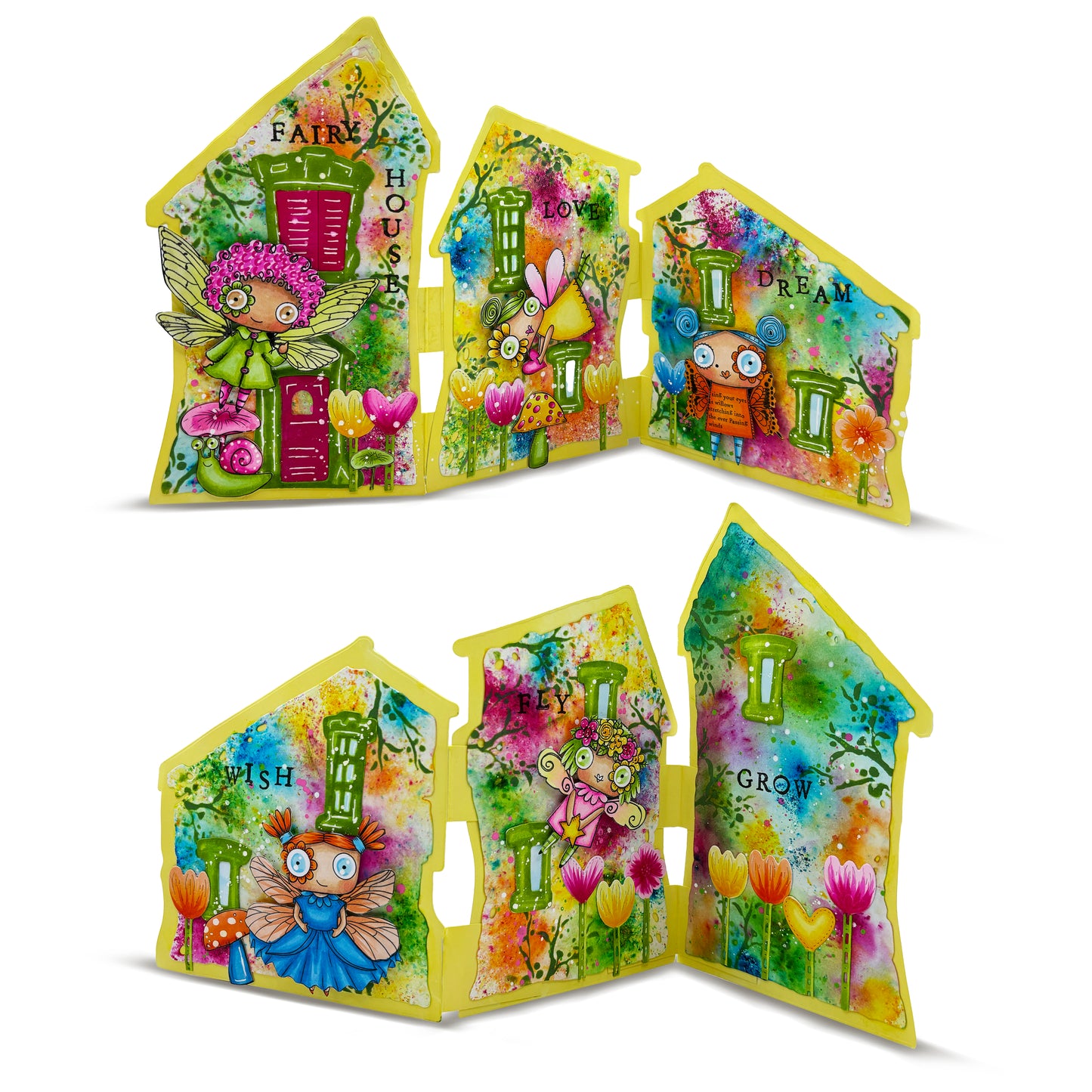 Ethereal Garden Stencil Bundle