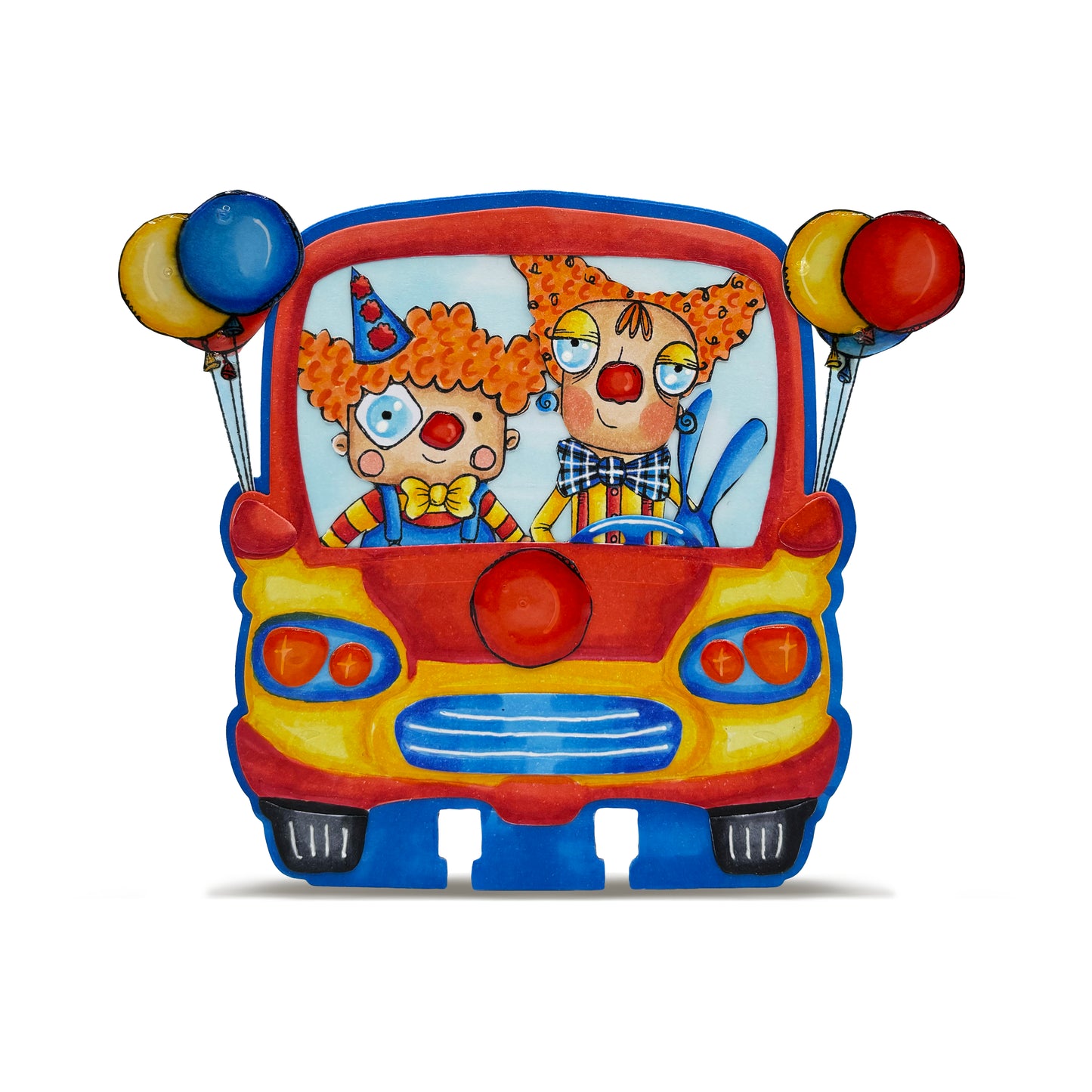 #1207 - A7 Stamp Set - Clown Dee