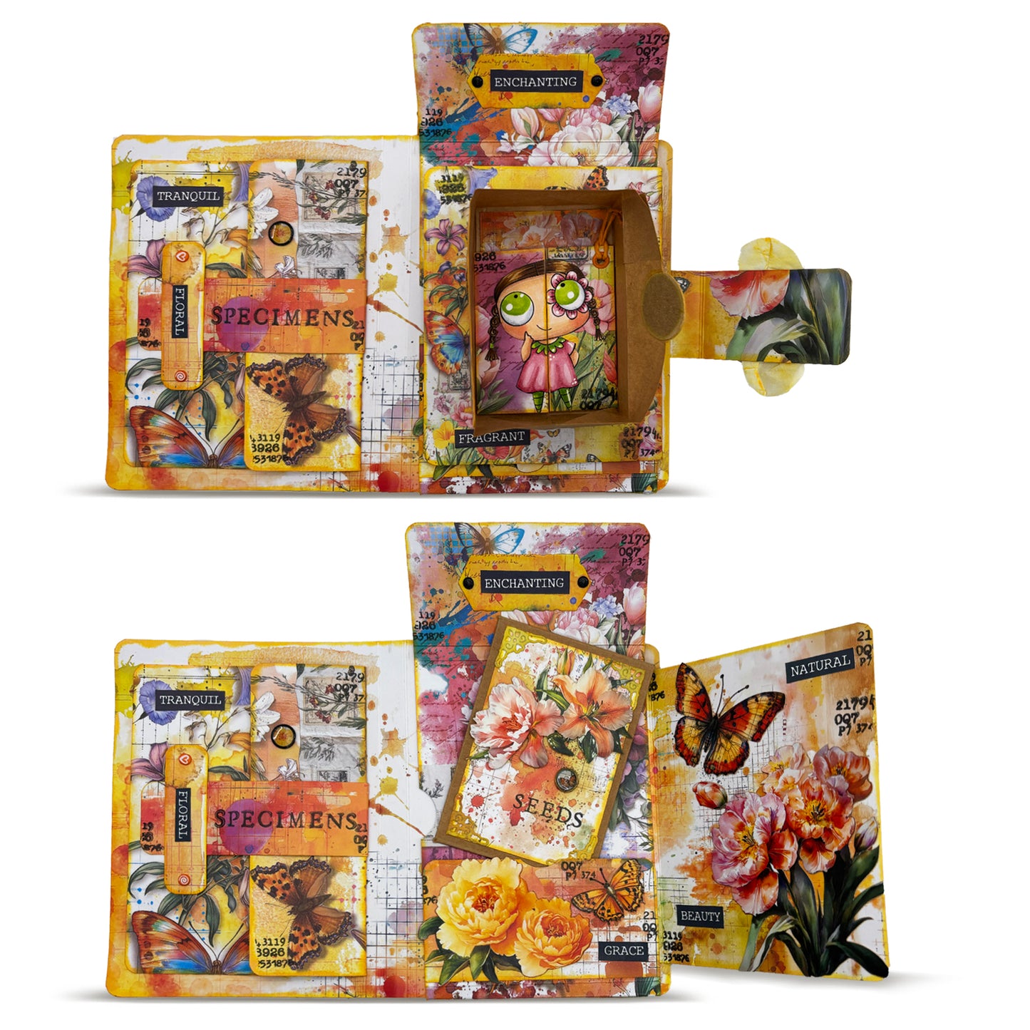 #PA-40 - A4 Design Paper - Dandelion Haze