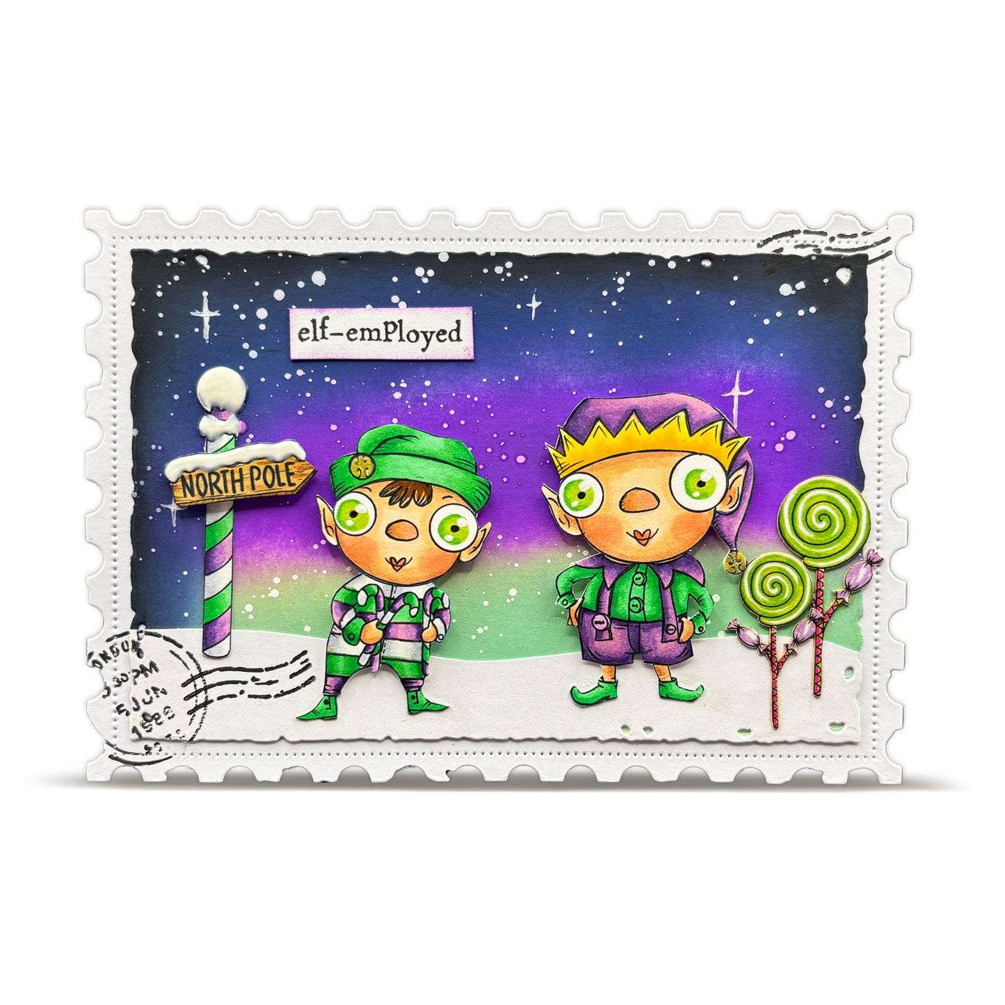 #87 - Die-Cutting Die Set - Quirky Post