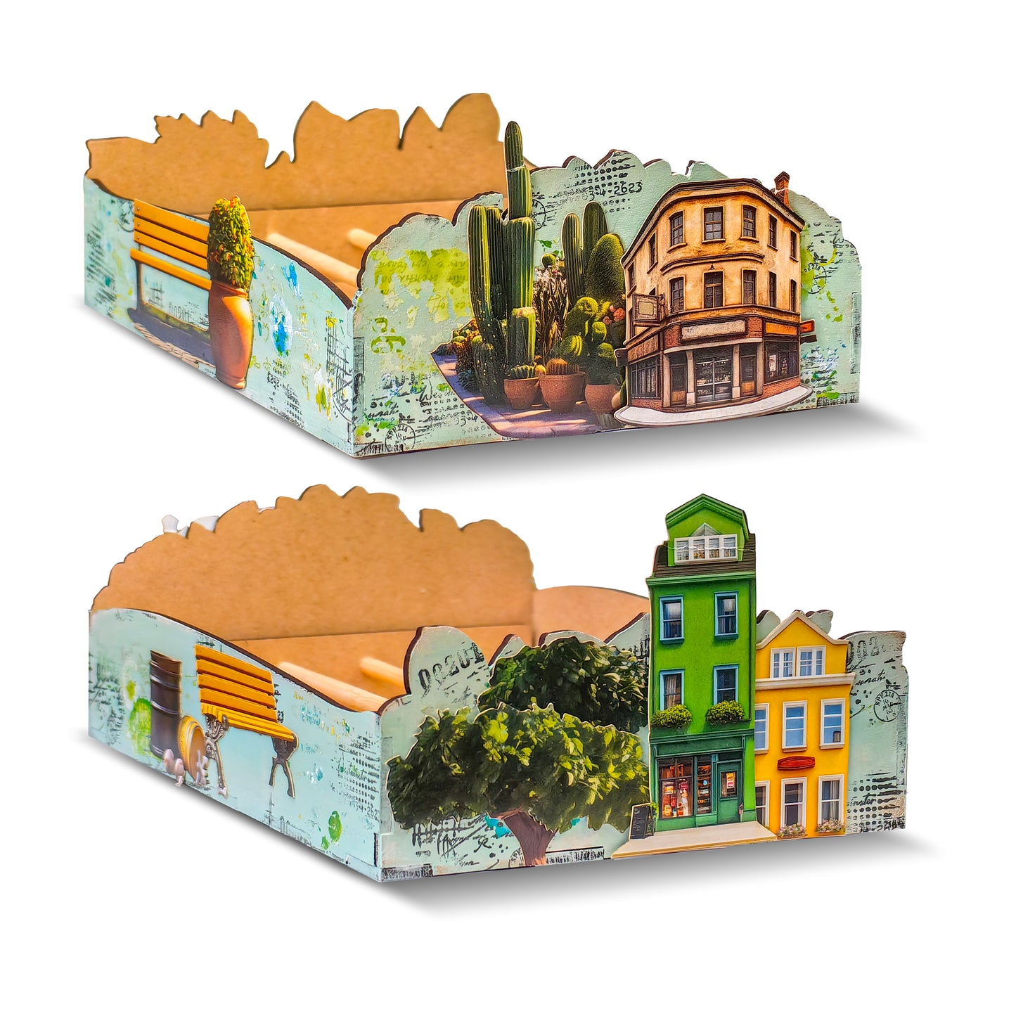#86 - Ephemera Die-Cuts - Playful Streets