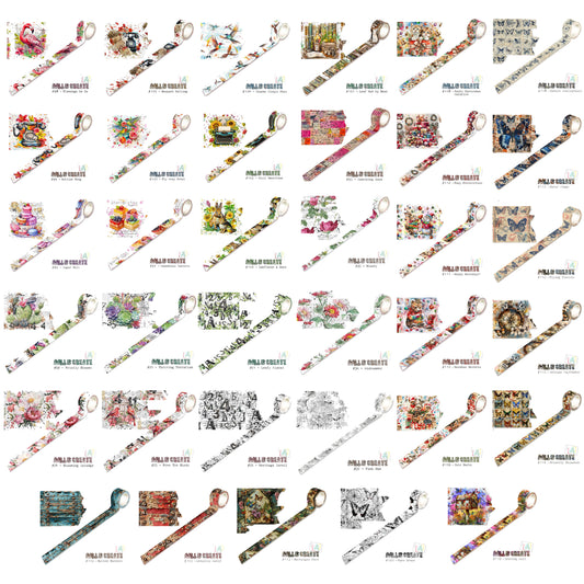 Layer-It-Up Collection - 35 Washi Tapes!