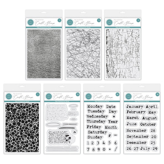 Craft Consortium Journalling & Mixed Media Phase 2 Stamp Bundle
