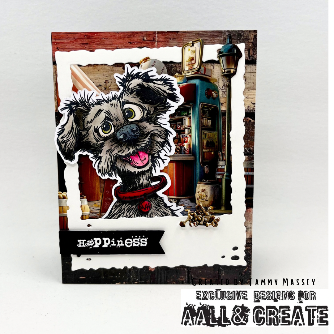 #1269 - A6 Stamp Set - Skyline Sniffs
