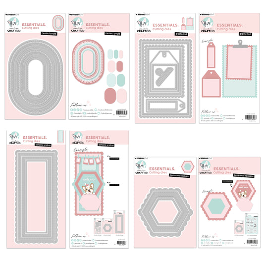 Creative Craftlab Essentials Cutting Nesting Die Bundle